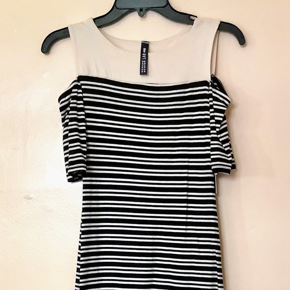 NEW Cold Shoulder Sheath Dress